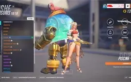 CONTA OVERWATCH 2 QUASE TODAS SKINS (OLHAR IMAGENS)