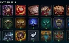 Conta League of Legends Season 1 - 153 skins, 155 campeões
