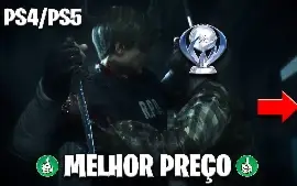 Resident Evil 2 Remake - Platino Pra Você - Ps4/Ps5 - Aprove