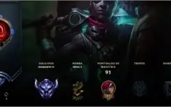 conta lol diamante 4