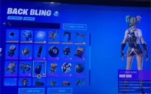 Conta Fortnite com muitas skins, picaretas, para-quedas