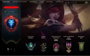 CONTA COM 159 SKINS E 141 CAMPEÕES
