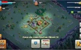 CONTA CLASH OF CLANS CV 5 COM TROCA DE NICK DISPONIVEL