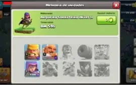 CONTA CLASH OF CLANS CV 5 COM TROCA DE NICK DISPONIVEL