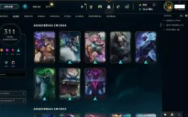 Conta Lol De 2013 / 311 Skins / Todos Campeões