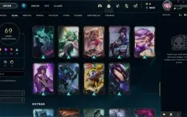 VENDO CONTA LOL - 69 SKINS - 1139 REAIS GASTOS