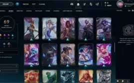 VENDO CONTA LOL - 69 SKINS - 1139 REAIS GASTOS