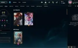 VENDO CONTA LOL - 69 SKINS - 1139 REAIS GASTOS