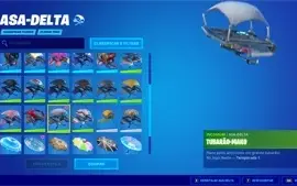 CONTA FORTNITE 70+ skins e CAVALEIRO NEGRO com 2MIL VBUCKS +