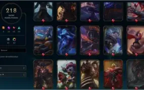 3115 RP, FULL Eternos, Criada em 2013, Main Riven, 218 Skins