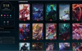 3115 RP, FULL Eternos, Criada em 2013, Main Riven, 218 Skins