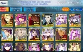 Fate GO/Fate Grand Order Conta 6SSR NA