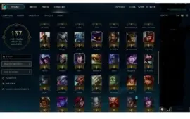 CONTA LEAGUE OF LEGENDS OURO 4/OURO3 BARATA!!