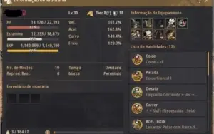 Conta BDO SA - guardian barraca p2w pet t4 cavalo t8 corcel
