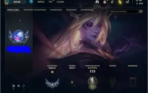 CONTA LOL FULL ACESSO PRATA 3 LV82