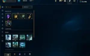 Conta Mestre com 25 Champs e 1 Skin + 7 Fragmentos