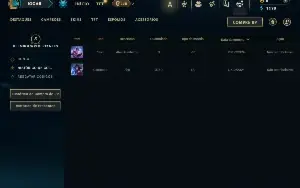 Unranked com 22 Champs e 2 Skins