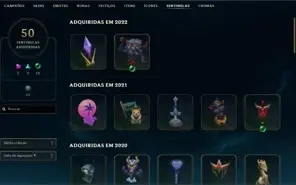 Conta League Of Legends 700 Skins Todos Campeões