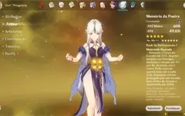 AR 56 com Kazuha, Raiden, Eula, Albedo, Diluc com Túmulo,etc