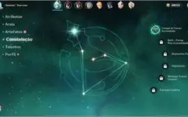 GENSHIN IMPACT - AR7 - MONA COM SUCROSE C1 E ARMAS 4*