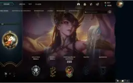 CONTA TOP LEAGUE OF LEGENDS COM 143 SKINS