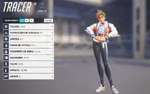 Conta overwatch top 500 muitas skins, moedas e passes
