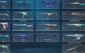 CONTA DE VALORANT FULL ACESSO C/ +60 SKINS E +600 REAIS GAST