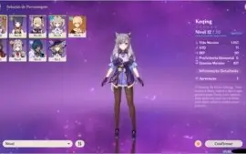 Conta Genshin Impact Com Keqing DPS 5* de Electro