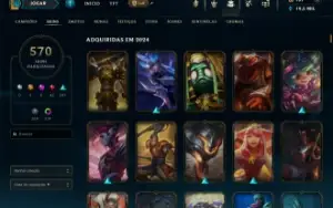 Venda de conta LoL+Valorant. Dono Único.