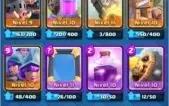 Conta Clash Royale Lv 12 Liga 1 com 14 lendárias