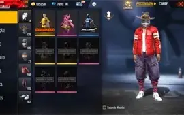 CONTA FREE FIRE COM PRIMEIRO PASSE , CONTA COMPLETA!!