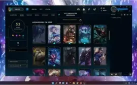 CONTA LOL LVL.124