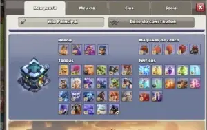 Clash Of Clans cv13 quase full