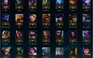 CONTA LOL LV 40 - 122 CHAMPS - 82 SKINS - PRATA V