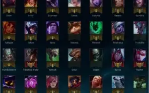CONTA LOL LV 40 - 122 CHAMPS - 82 SKINS - PRATA V