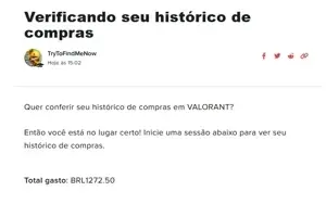Conta Valorant com karambit champions e vandal saqueadora...