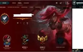 Conta league of legends GOLD