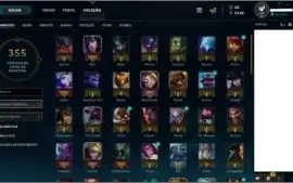 Conta league of legends GOLD