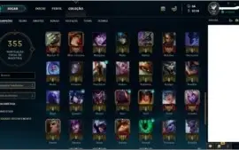 Conta league of legends GOLD