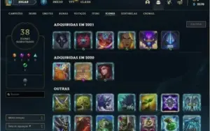 CONTA PLATINA SMURF COM O WR ALTO