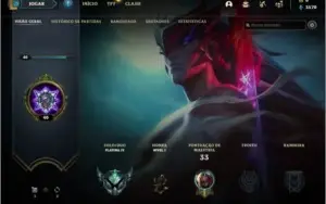CONTA PLATINA SMURF COM O WR ALTO