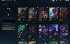 CONTA PLATINA SMURF COM O WR ALTO