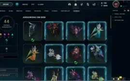 CONTA UNRANK, SEM BAN, 270 SKINS, LVL 271