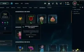 CONTA UNRANK, SEM BAN, 270 SKINS, LVL 271