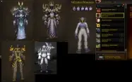 Conta com GALO MAGICO e muitos transmogs elites de Cloth!