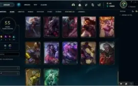 Conta Gold 4 quase todos os campões