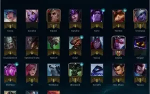 Vendo conta platina lol +100 champ e 30 skins