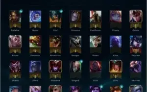 Vendo conta platina lol +100 champ e 30 skins