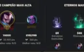 Unranked LVL 30 + Yasuo Emissário e Chefão