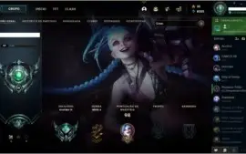 conta de lol gold 1 quase plat 4 ja mmr alto